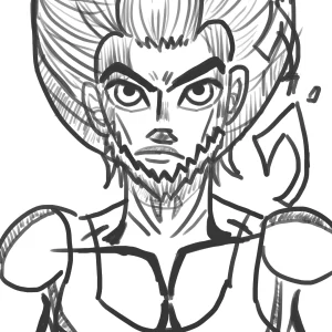 DIBUJO WOLVERINE